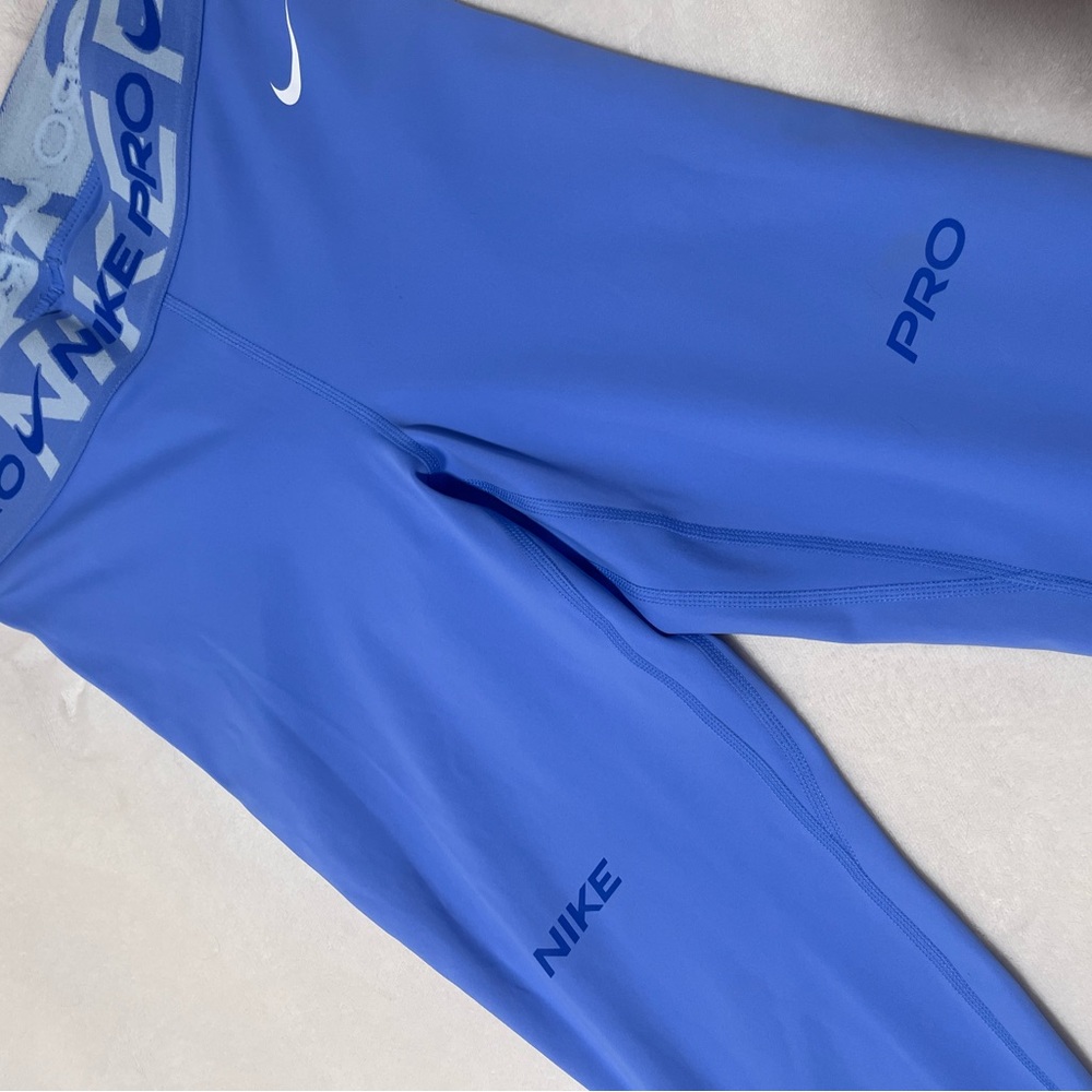 Nike Pro Blue Legging - Picture 3 of 4